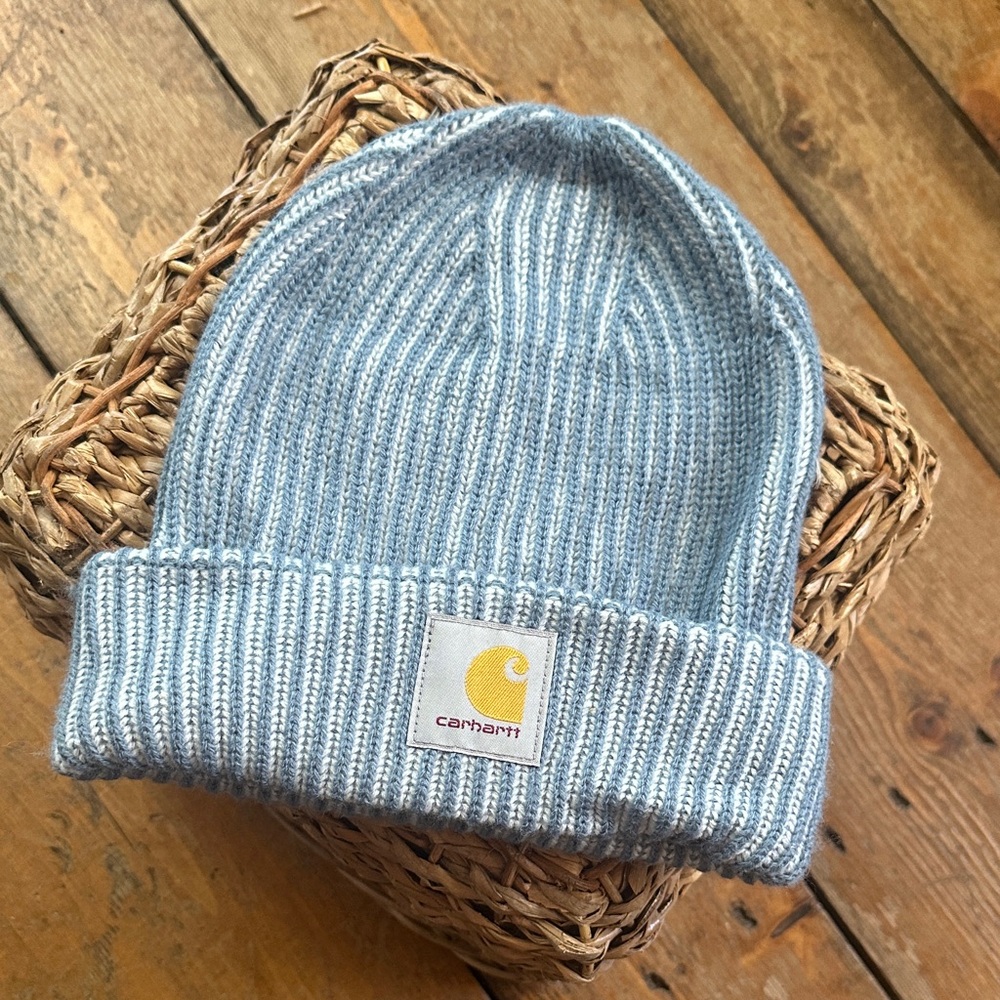 Carhartt — Blue Knit Beanie
